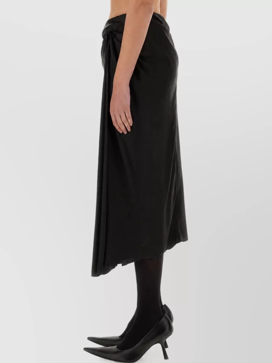 Balenciaga Draped Skirt