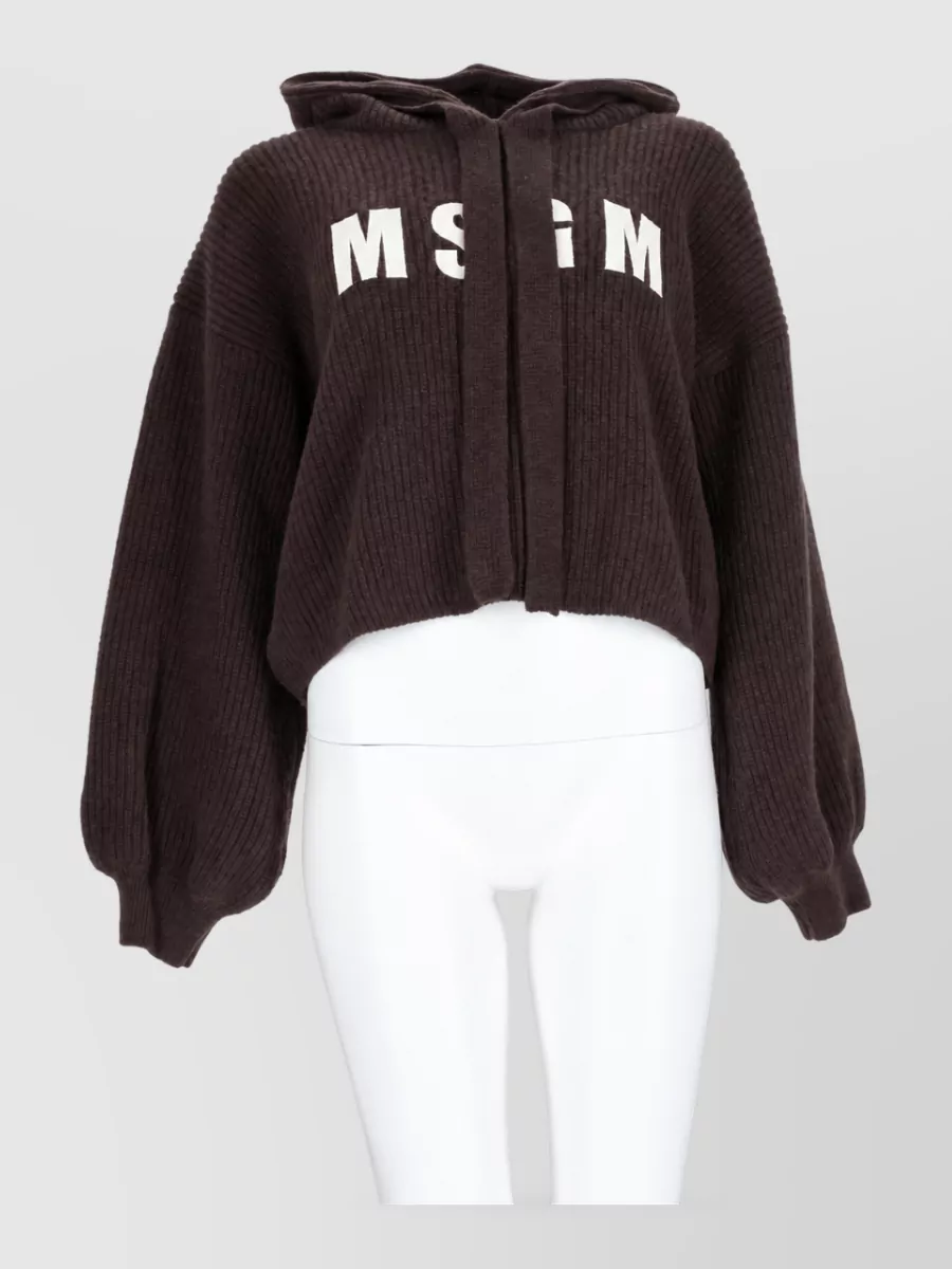 MSGM cashmere wool loungewear top