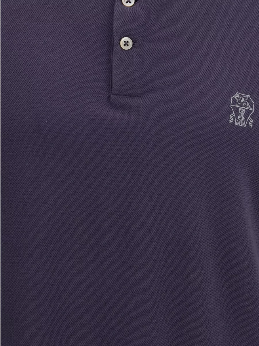 Brunello Cucinelli Cotton Polo Shirt
