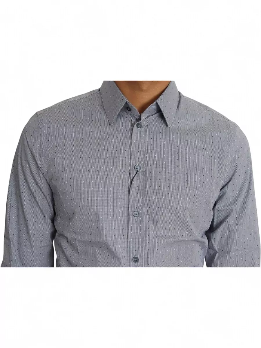 Dolce&Gabbana Dotted Semi-Fitted Shirt