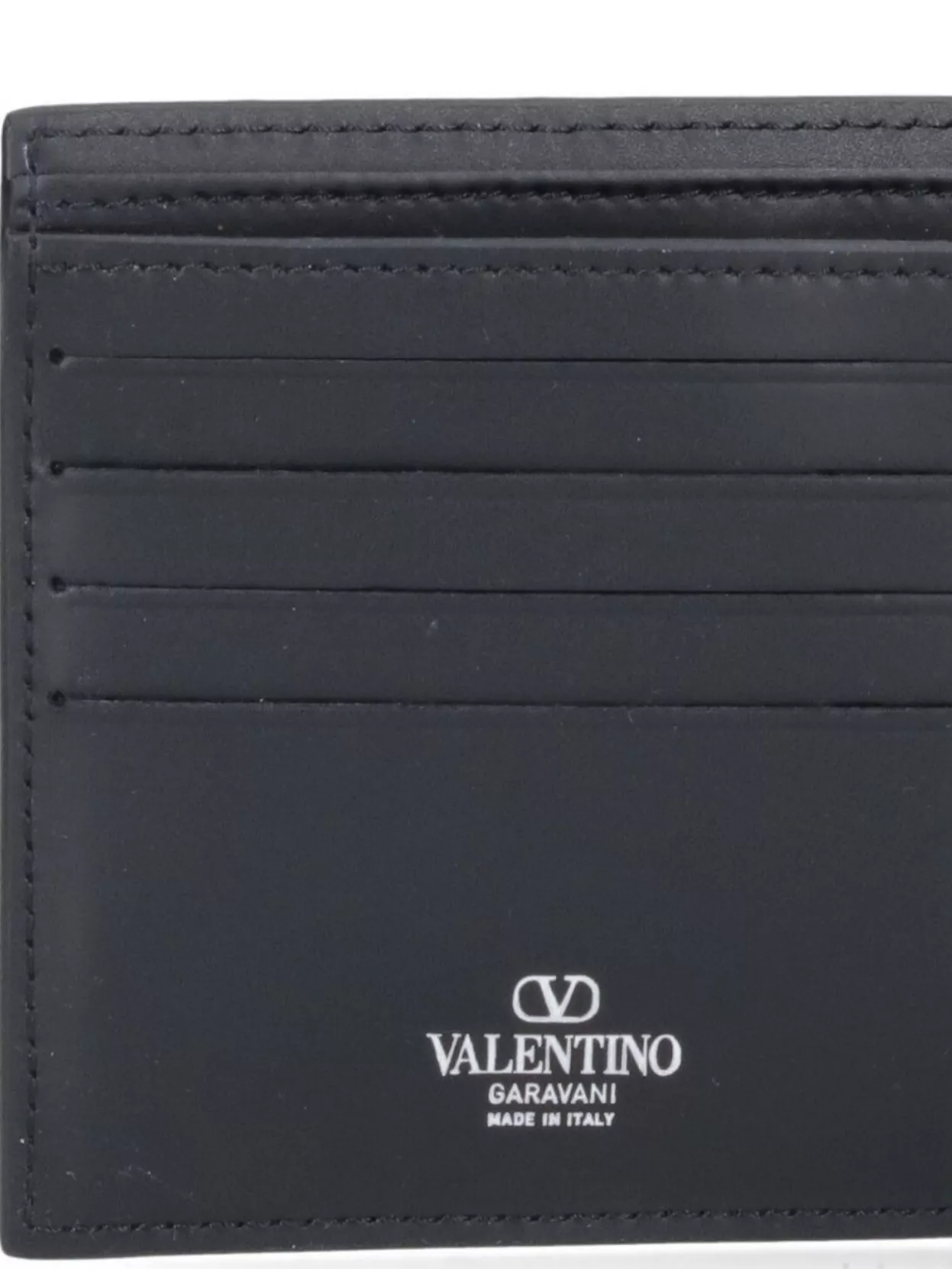 Valentino Garavani Fold Wallets Featuring Bi-Fold Design