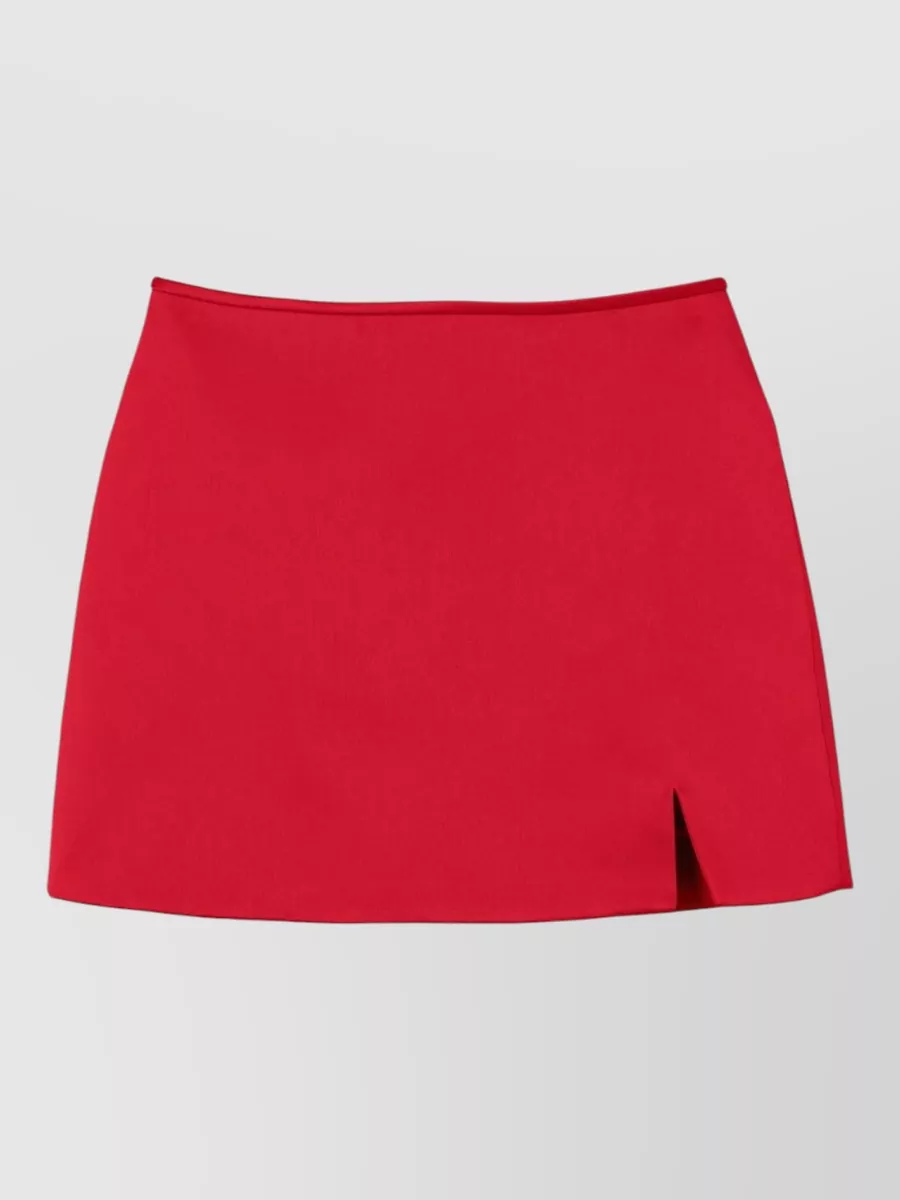 Marc Jacobs satin bias-cut above-knee skirt