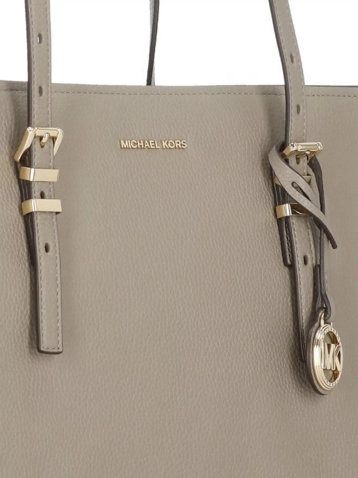 Michael Michael Kors Structured Leather Shoulder Bag And Handles