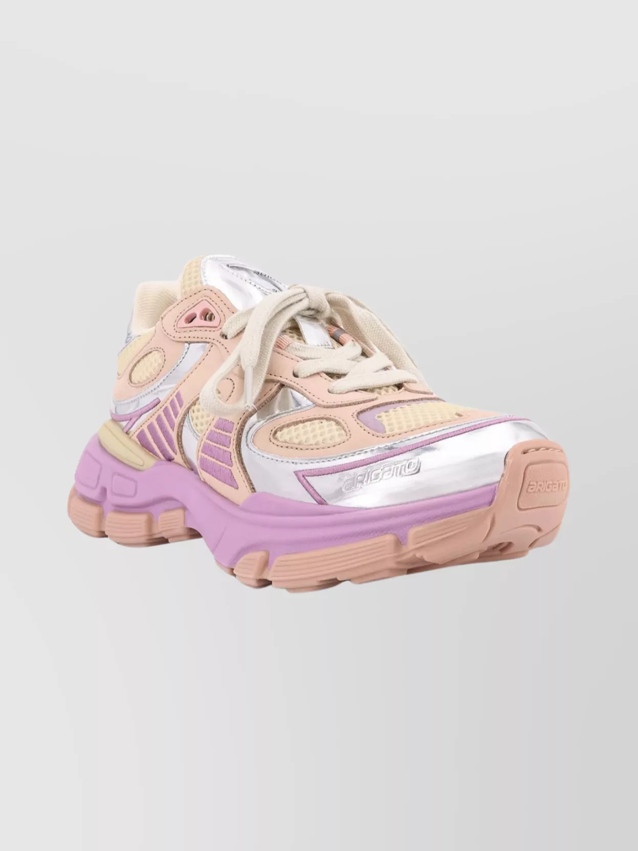 Axel Arigato Low-top Leather Sneakers Chunky Sole In Multi