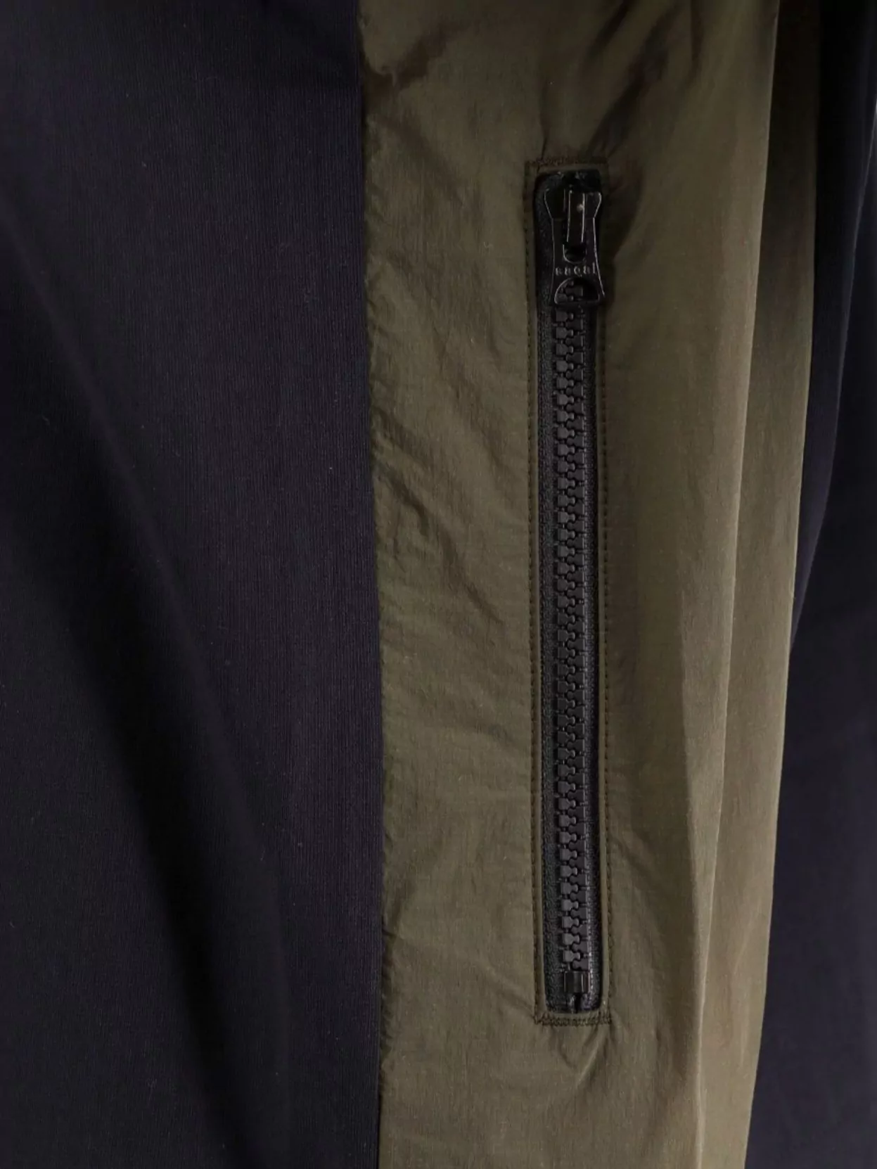 Sacai Cotton T-Shirt Nylon Insert