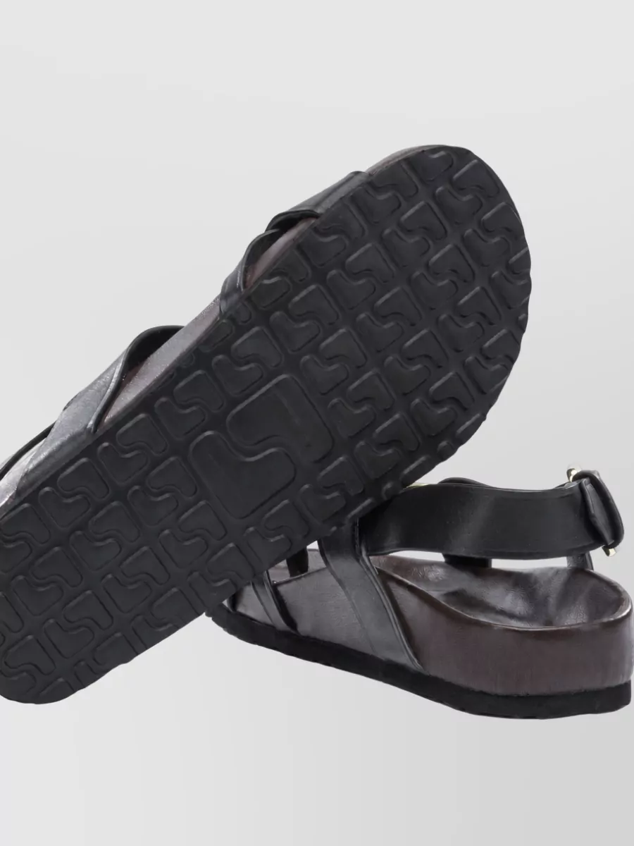 Soeur Leather Sandals