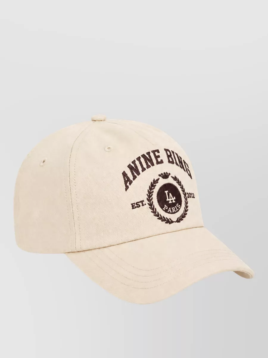 Anine Bing Cotton Baseball Cap