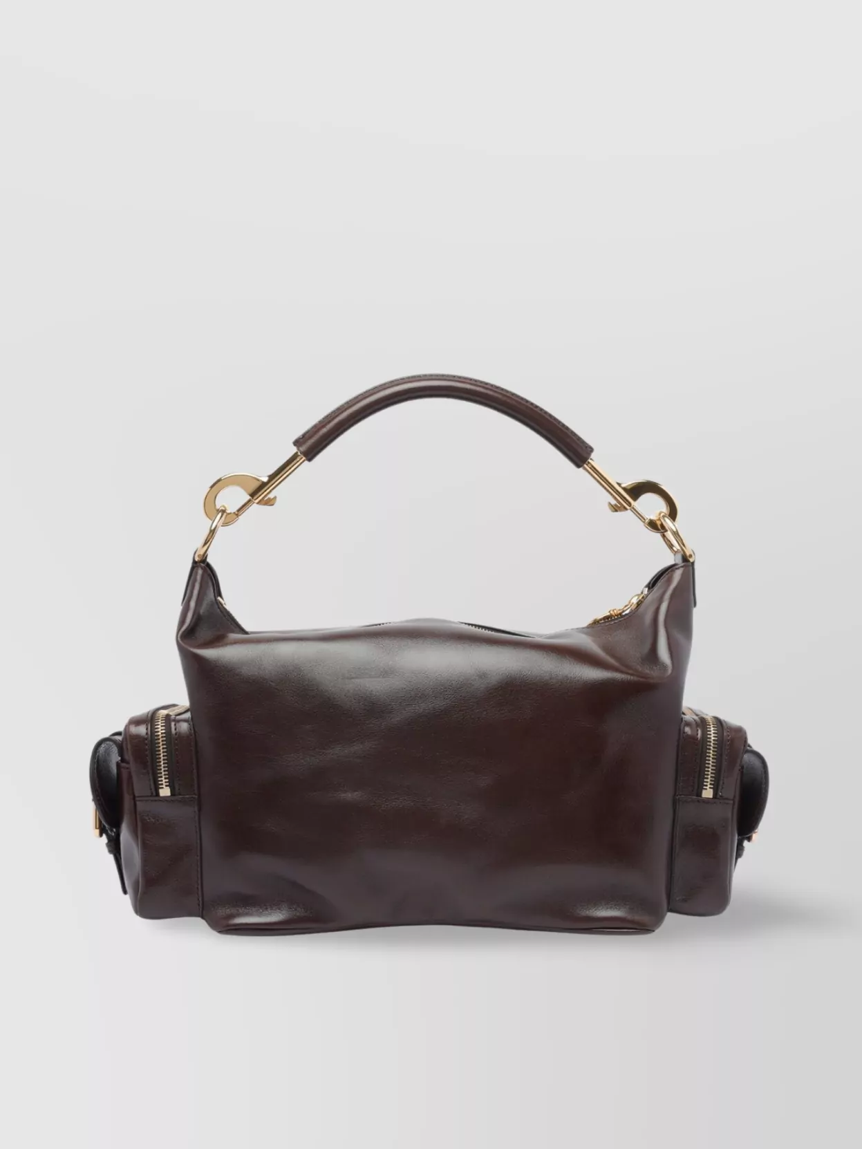 Chloé Leather Camera Bag Buckle Detail