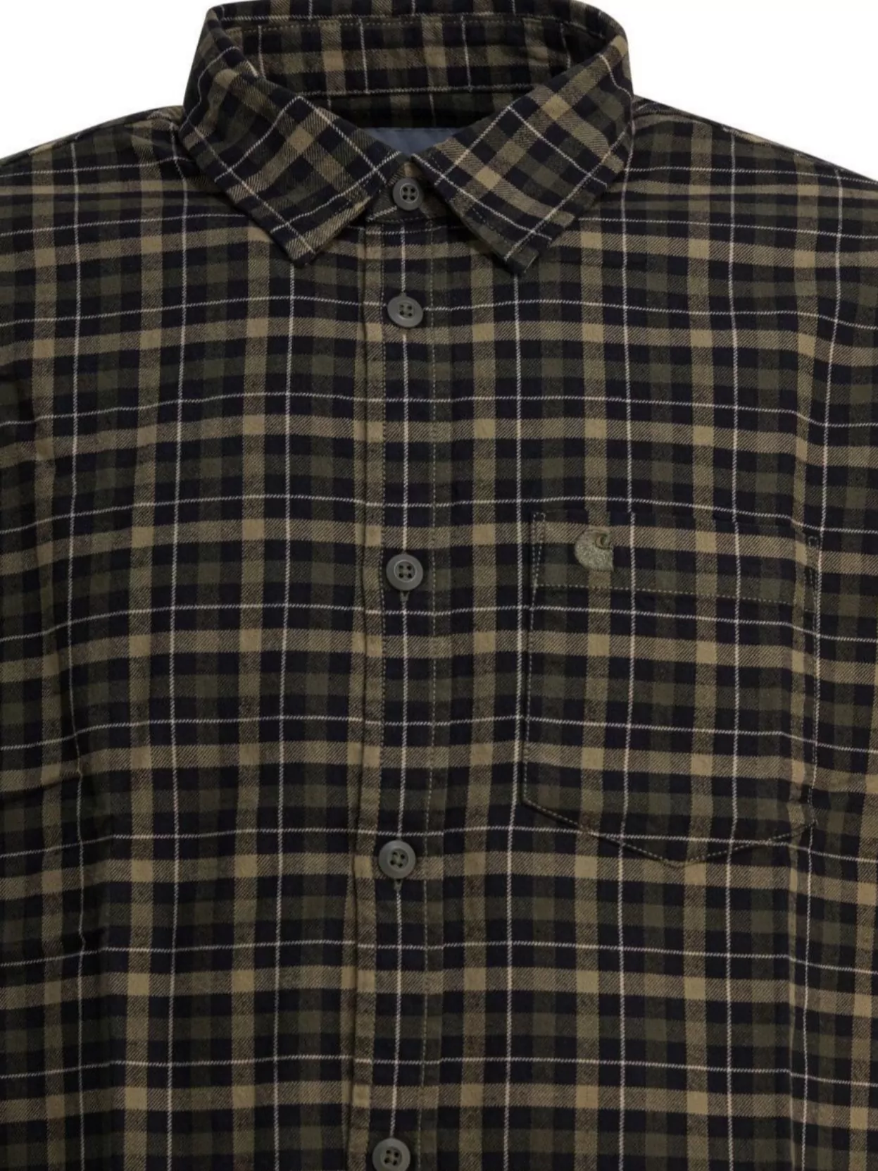 Carhartt Wip Checked Pattern Button-Down Collar Shirt