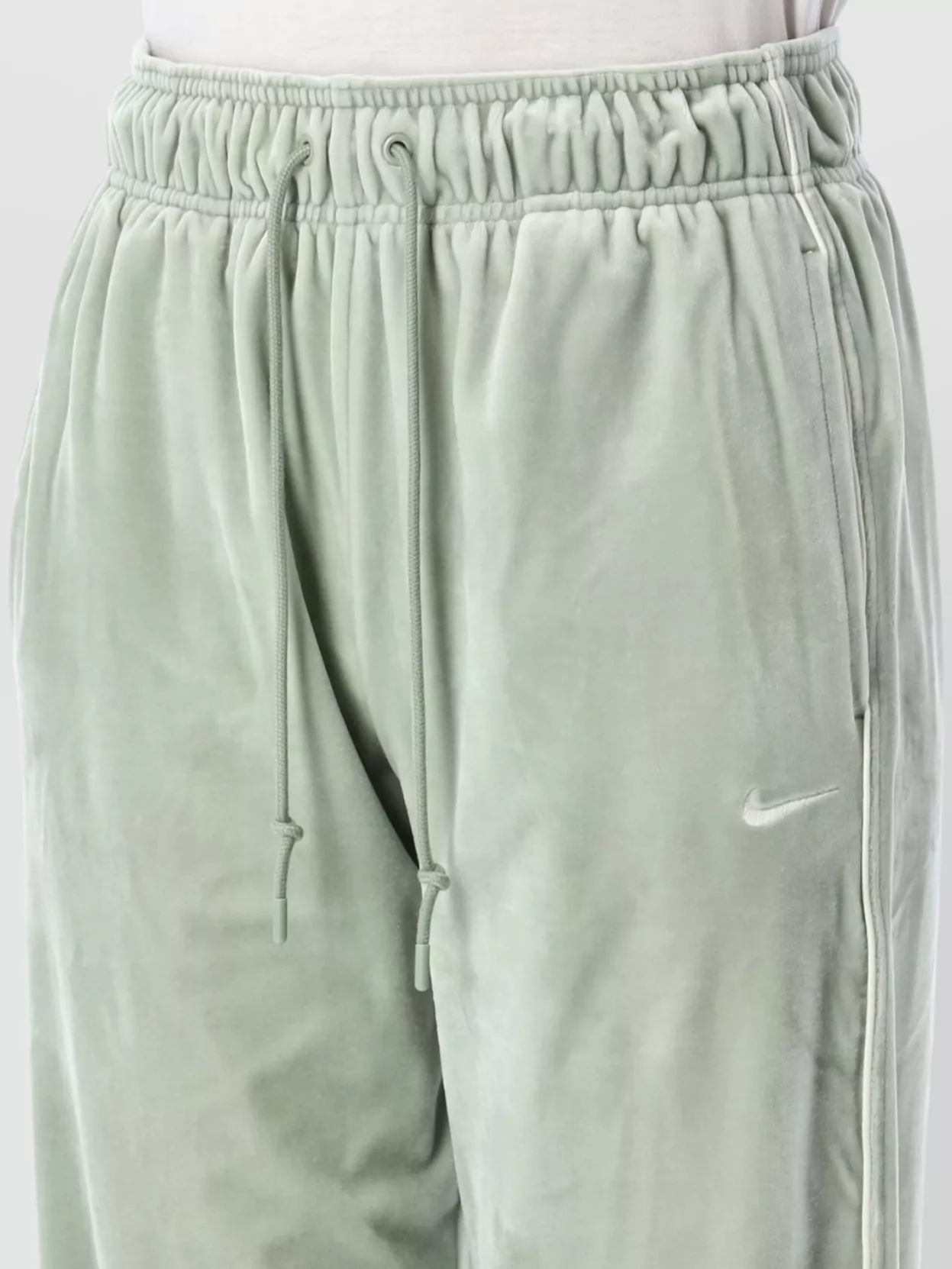 Nike Velour Trousers Side Stripe Detail