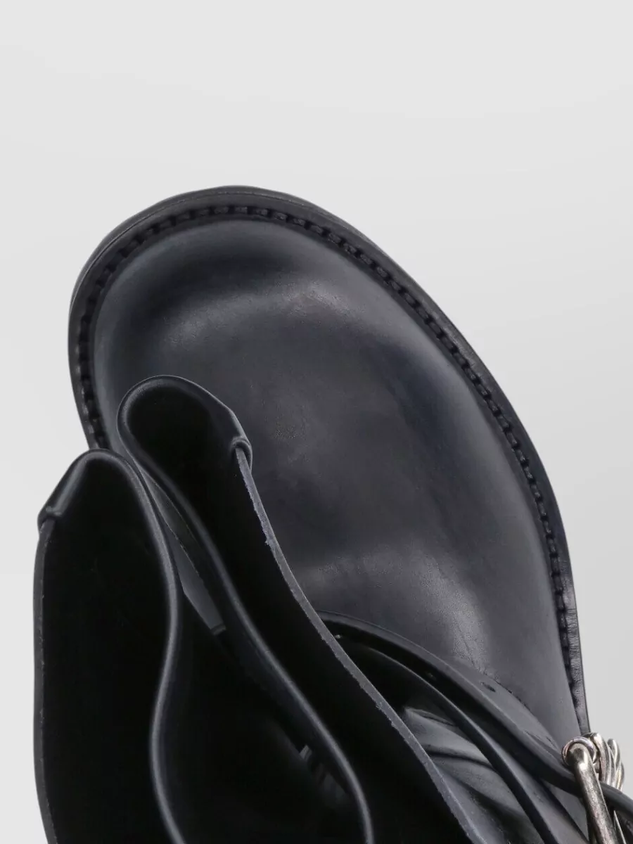 Balenciaga Leather Ankle Boots