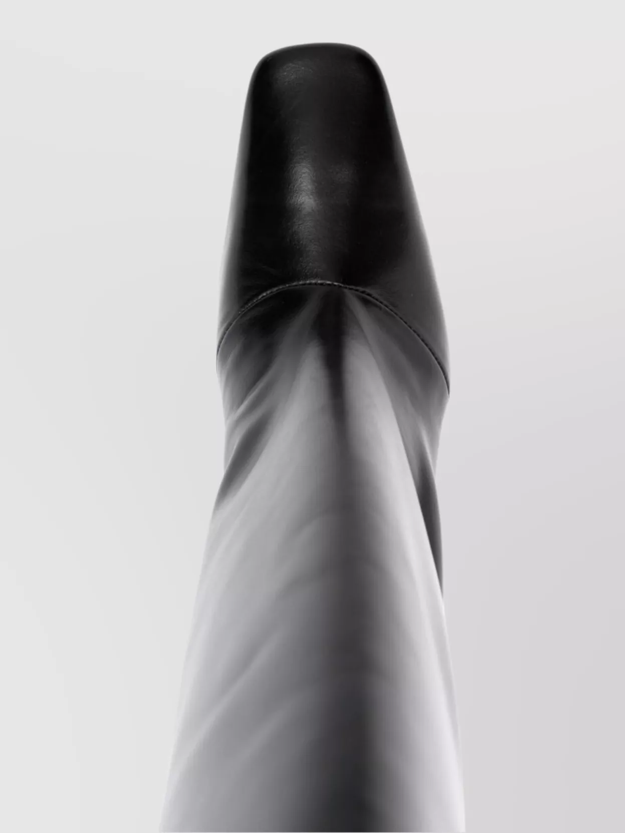 Coperni Square Toe Knee Length Smooth Finish Boots