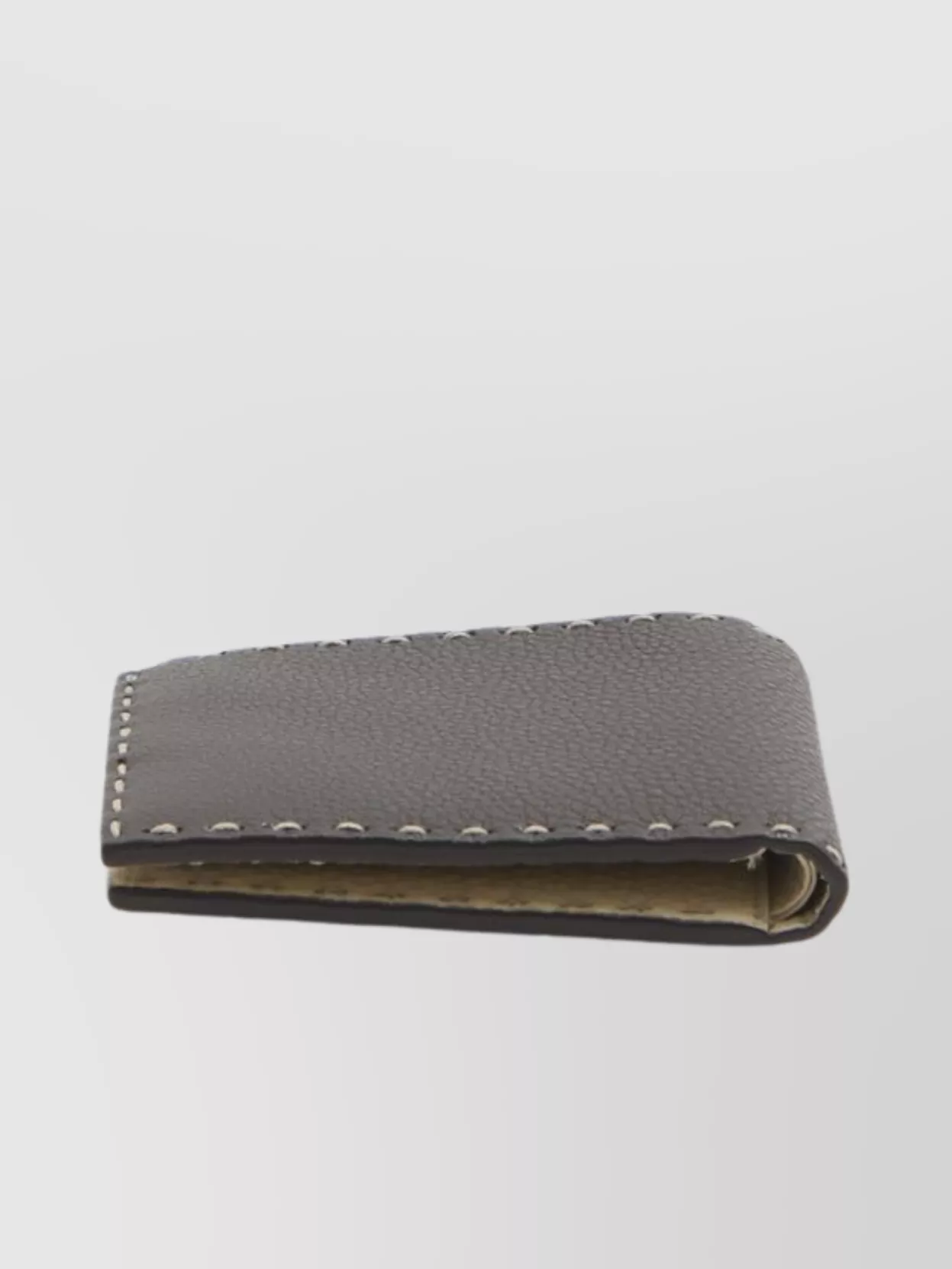 Fendi Handcrafted Leather Wallet Bi-Fold Design