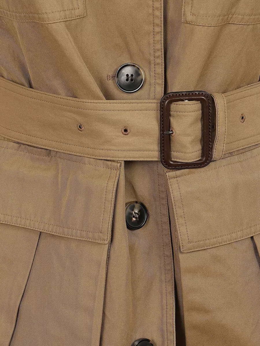 Dries Van Noten Cotton Belted Safari Jacket