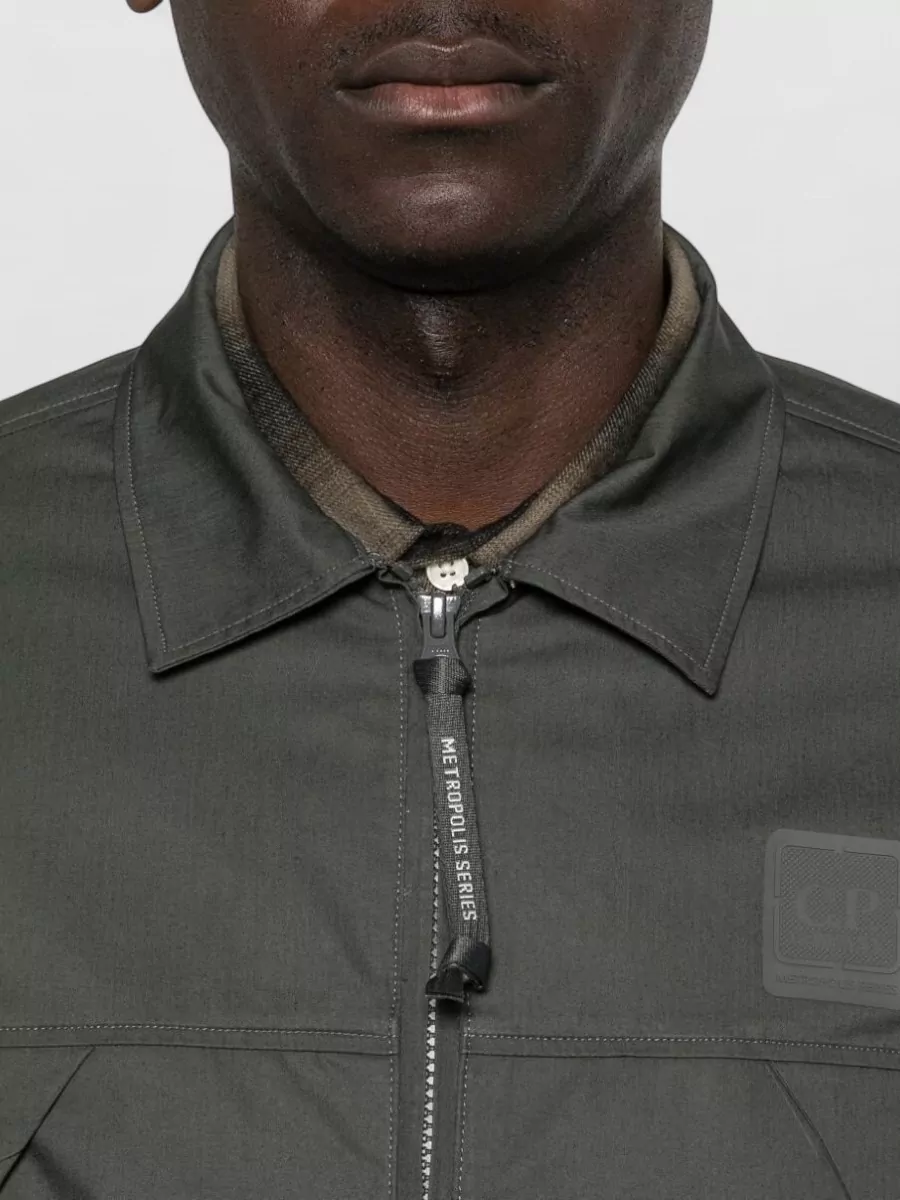 C.p. Company Cotton Overshirt Jacket