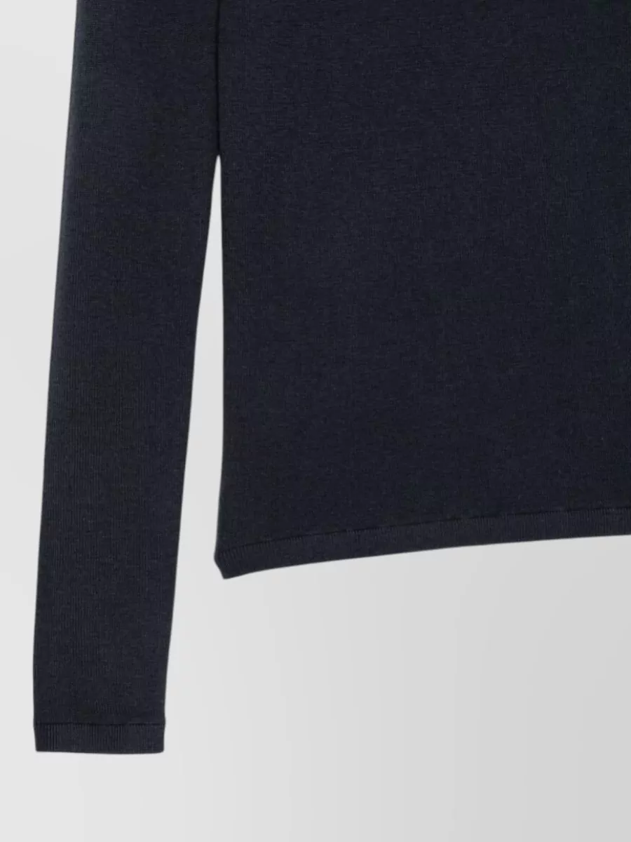 Lisa Yang Cashmere Fine-Knit Long-Sleeve T-Shirt