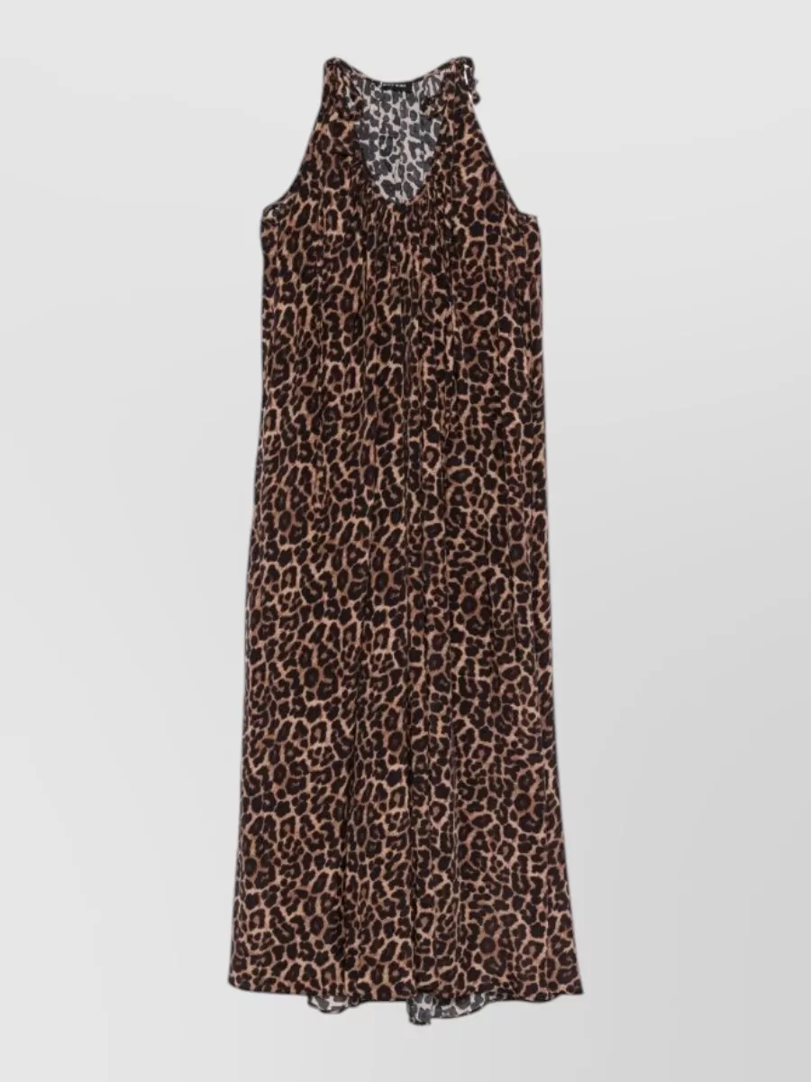 Anine Bing silk maxi dress