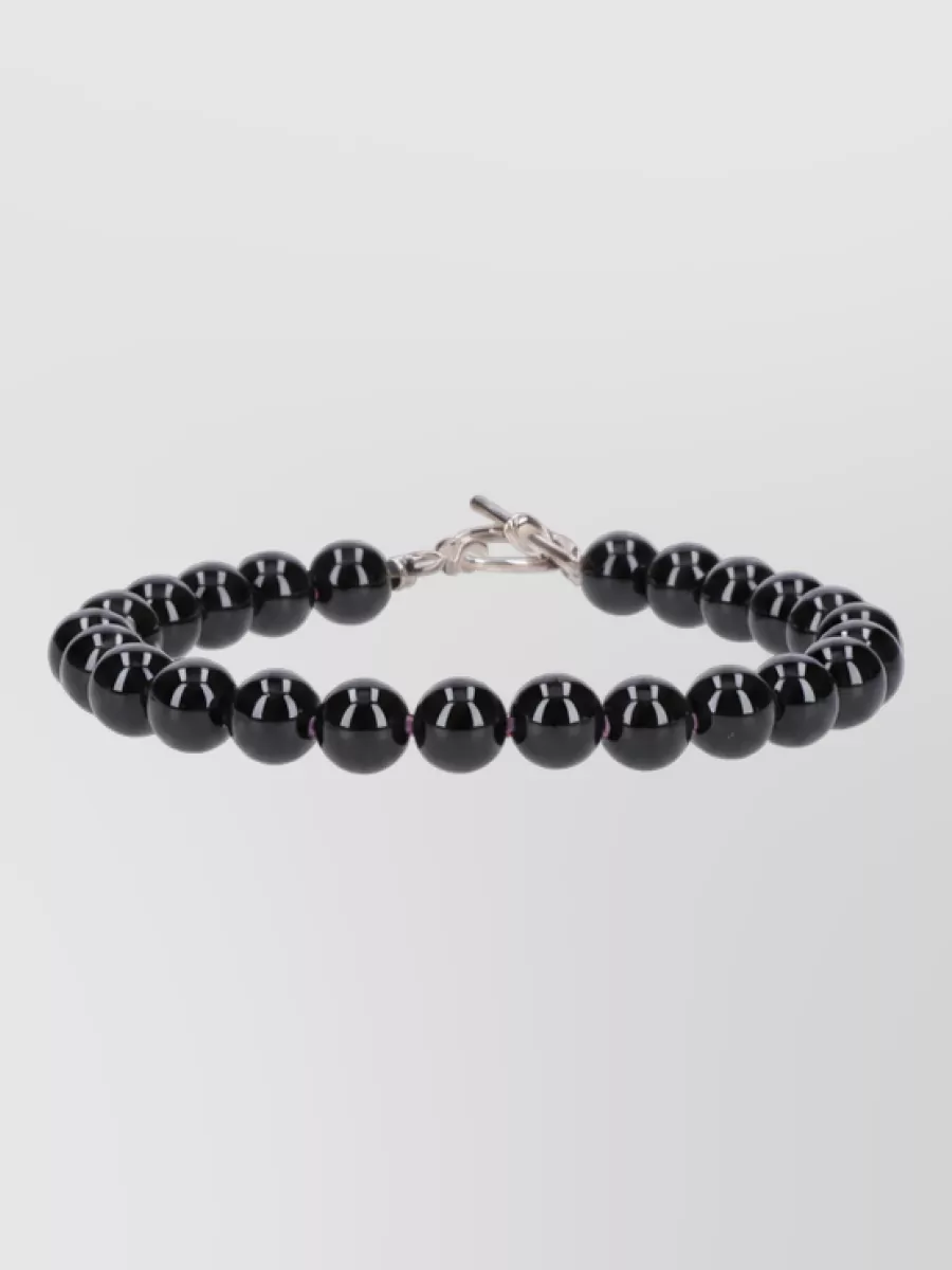 Needles brass bracelet