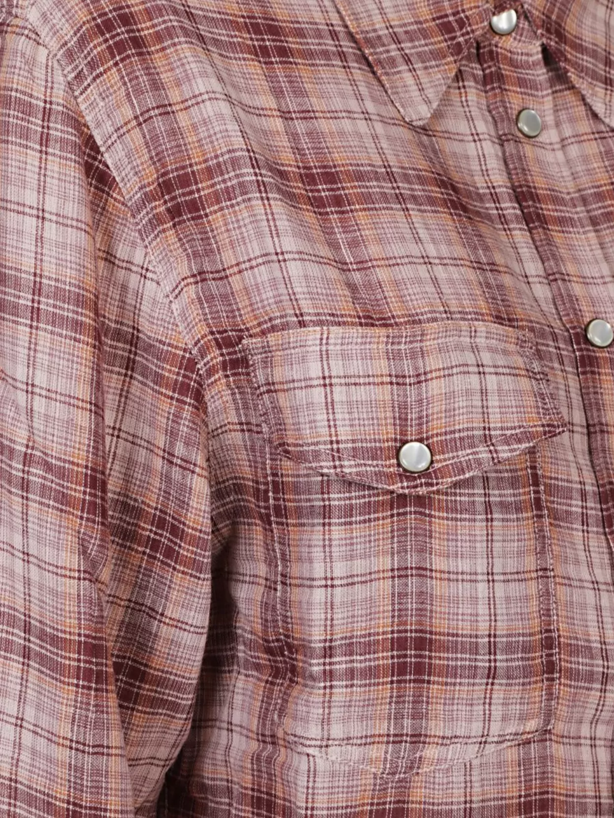 Isabel Marant Etoile Cotton Shirt With Chest Pockets And Plaid