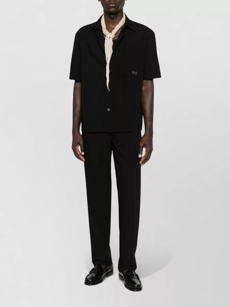 Emporio Armani Short-Sleeve Boxy Shirt