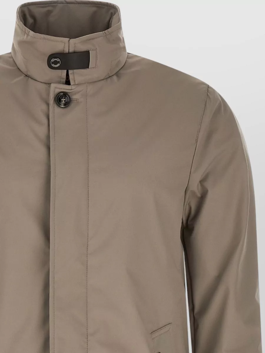Moorer Water-Repellent Hooded Lightweight Jacket