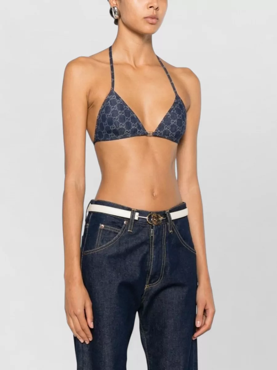 Gucci Triangle Bikini Top