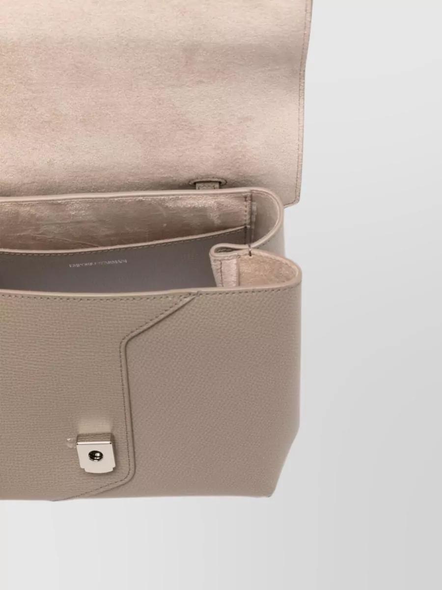 Emporio Armani Small Leather Shoulder Bag