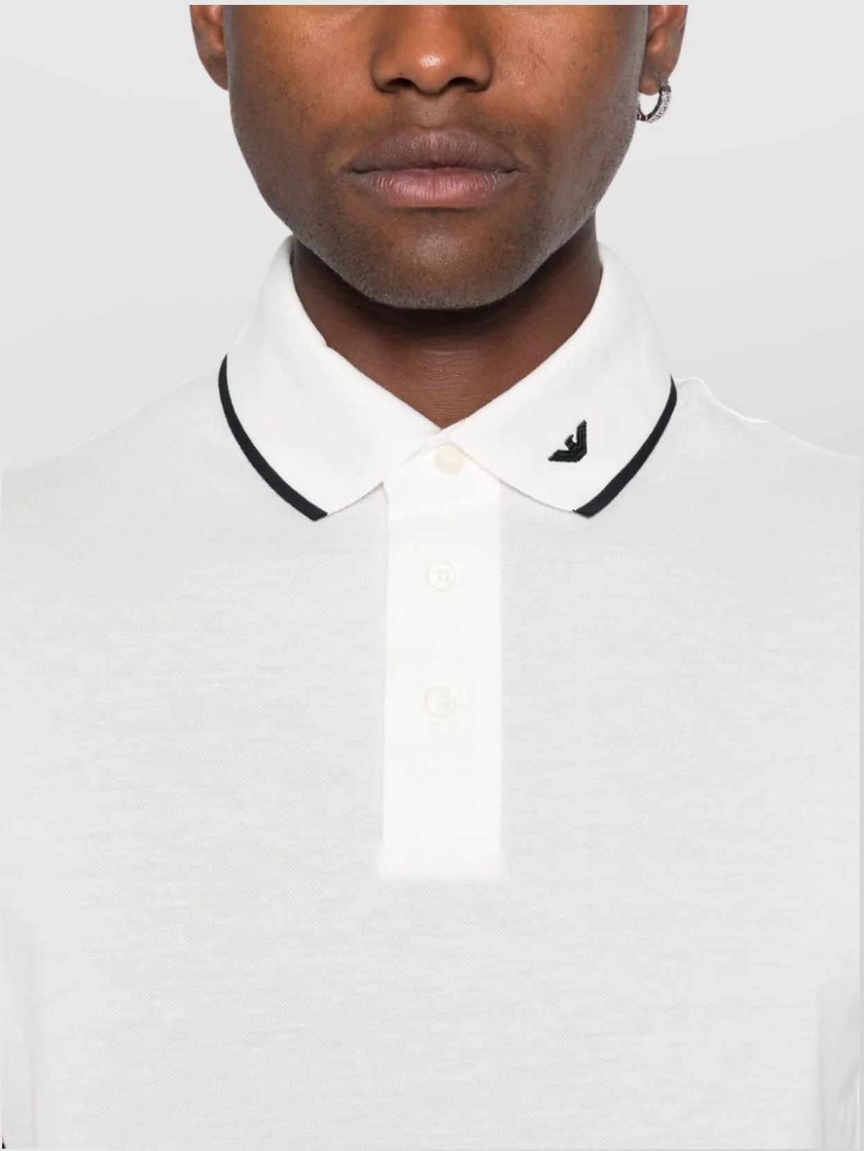 Emporio Armani Logo Cotton Polo Shirt