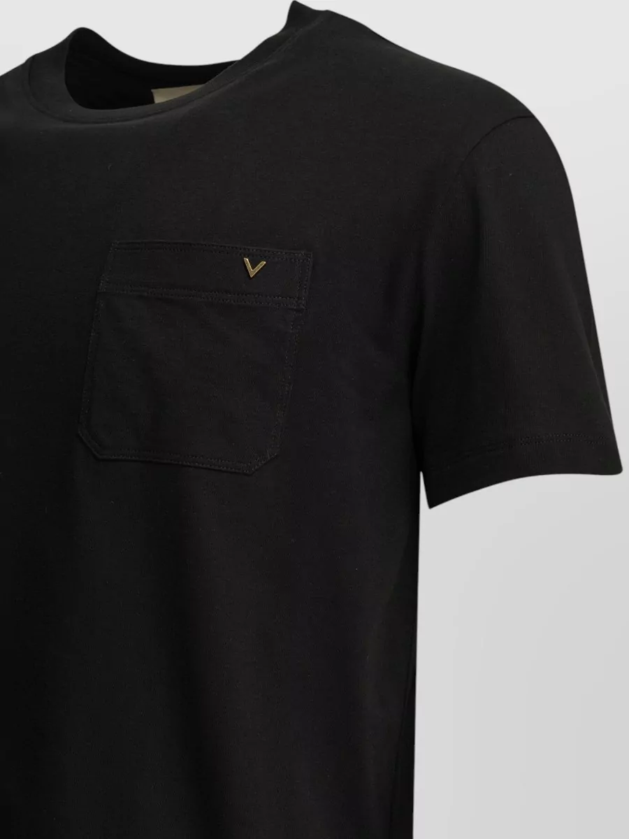 Valentino Cotton Crew-Neck T-Shirt