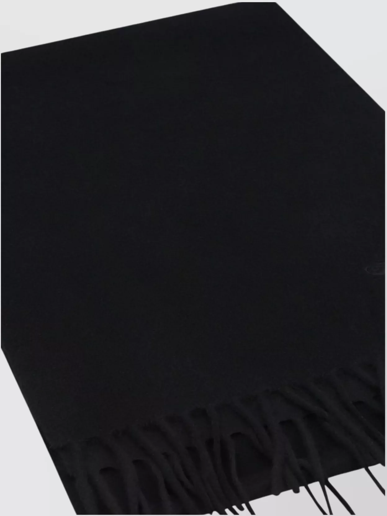 Max Mara Scarf With Fringe Detailing And Trim