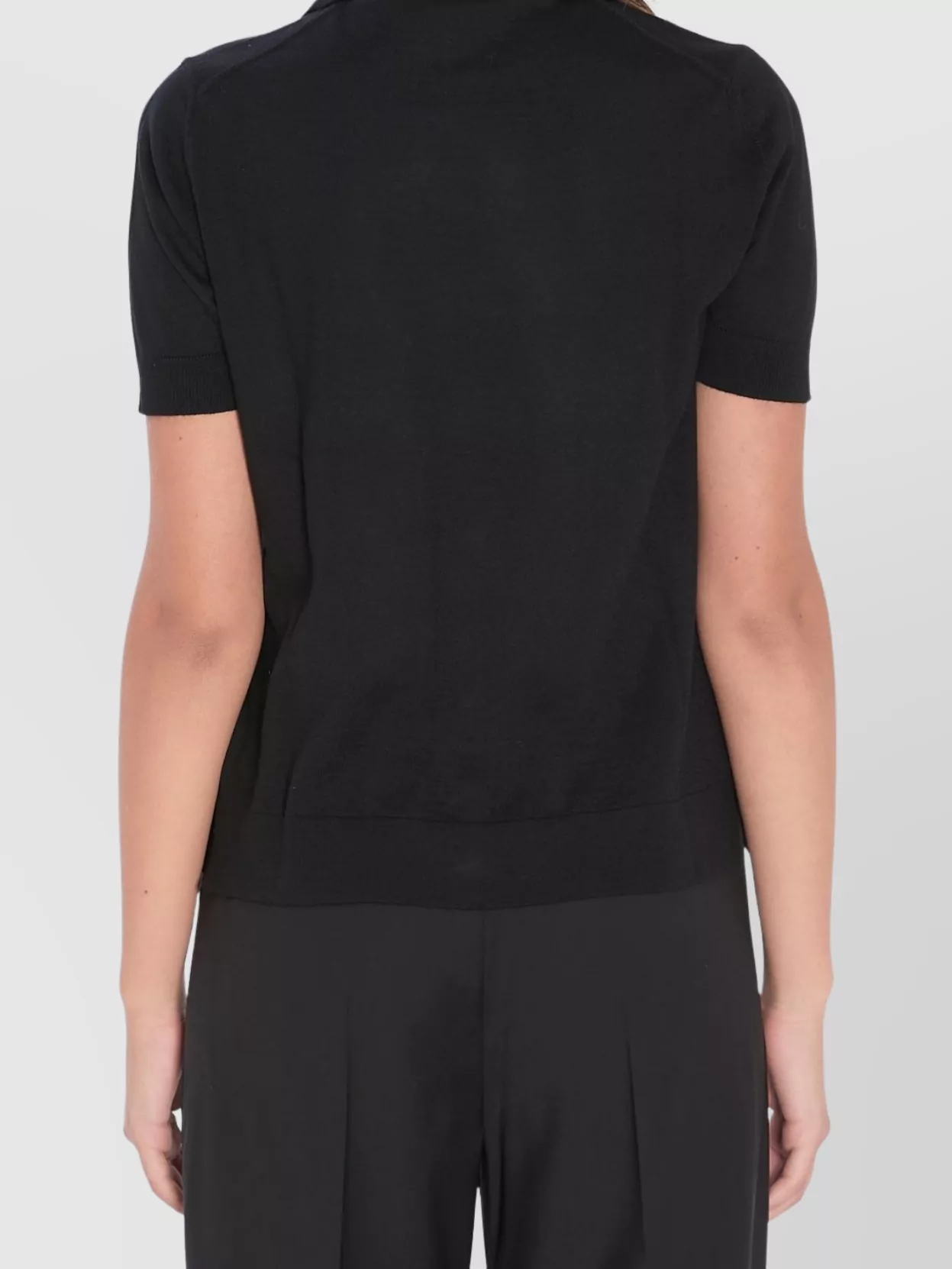 Max Mara Short Sleeve Wool Cardigan