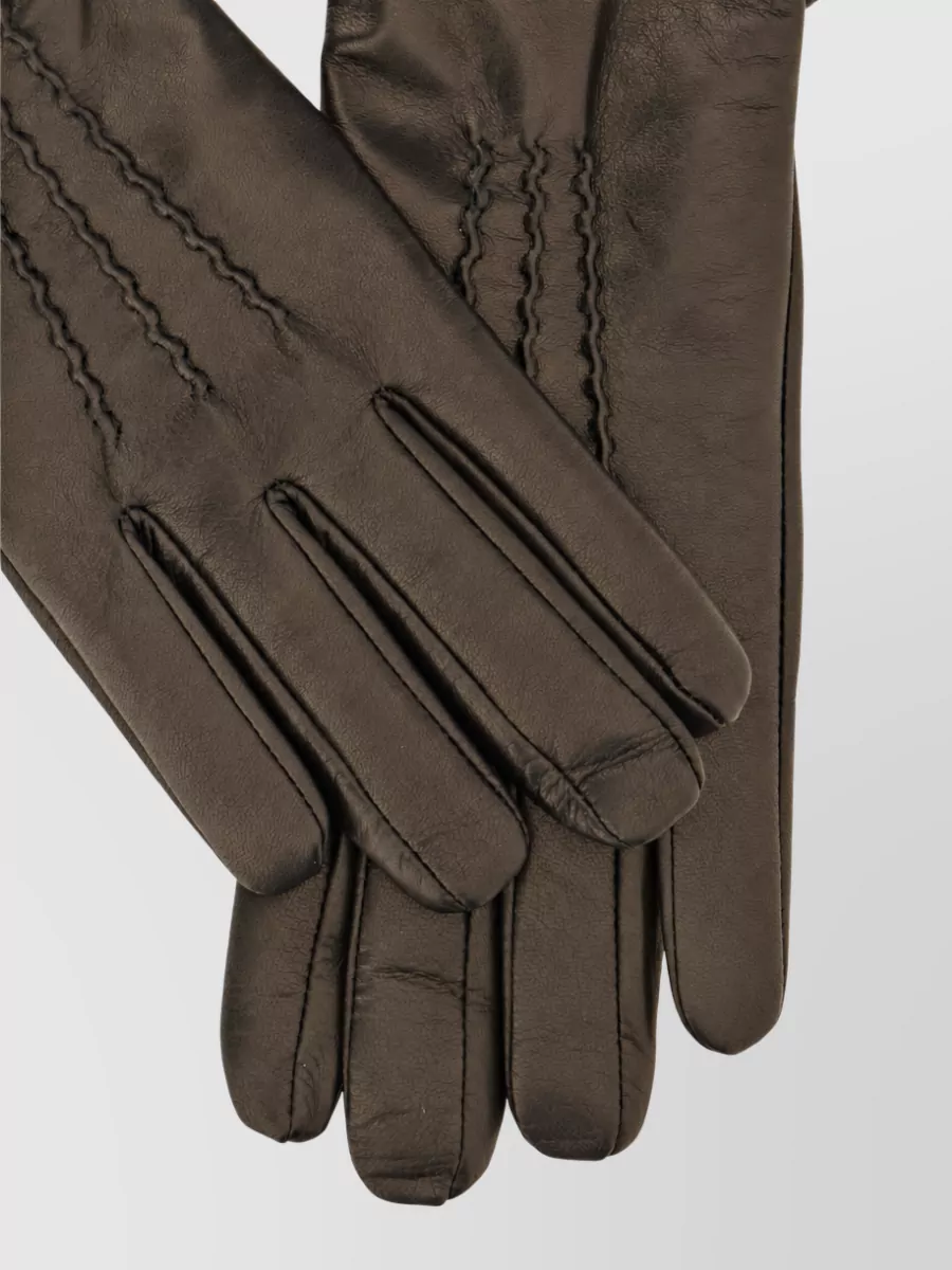 Lardini leather gloves