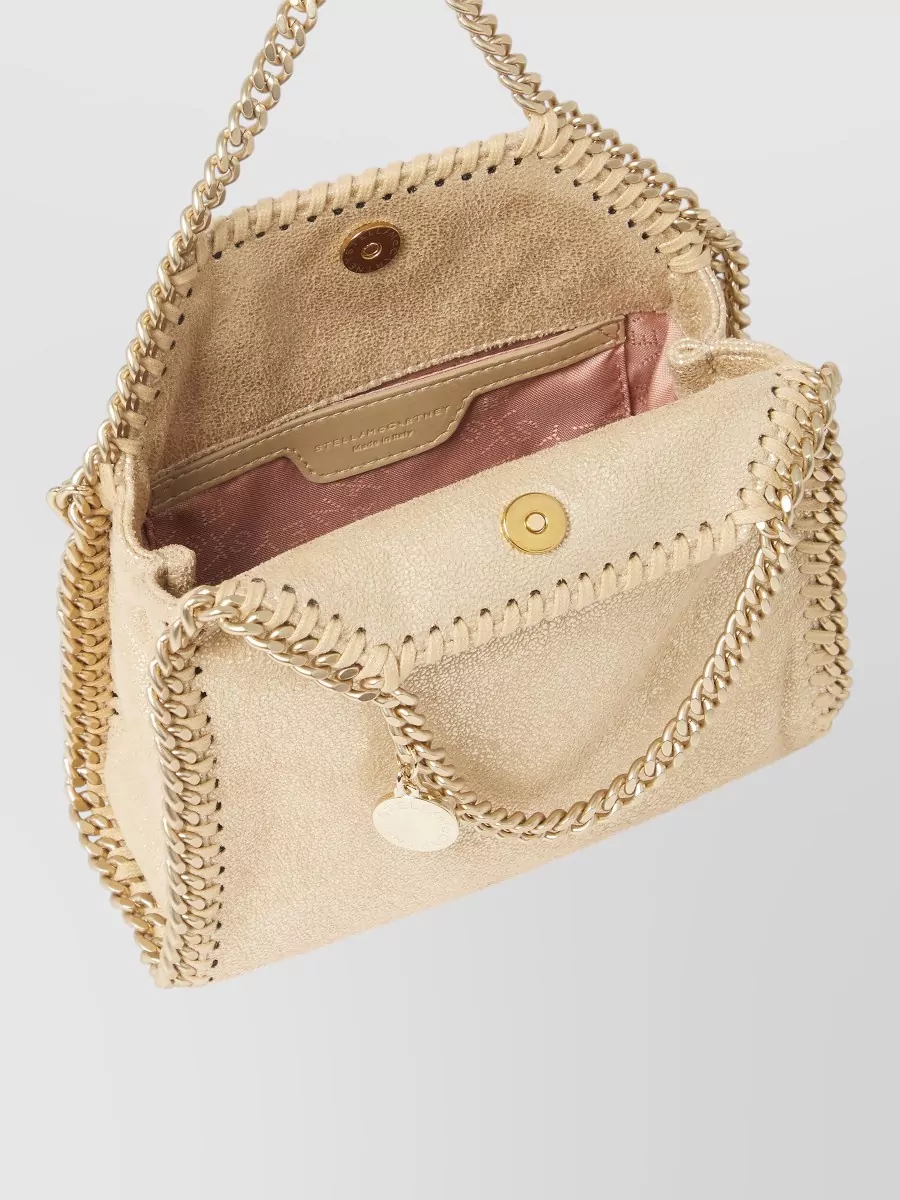 Stella Mccartney Falabella Tiny Clutch Bag Chain Strap