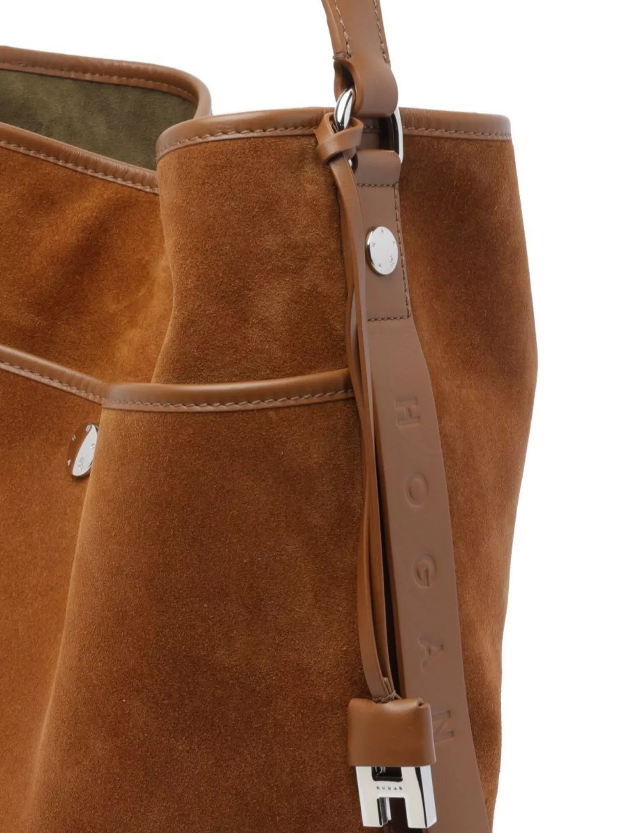 Hogan Medium Kenya Suede Hobo Bag