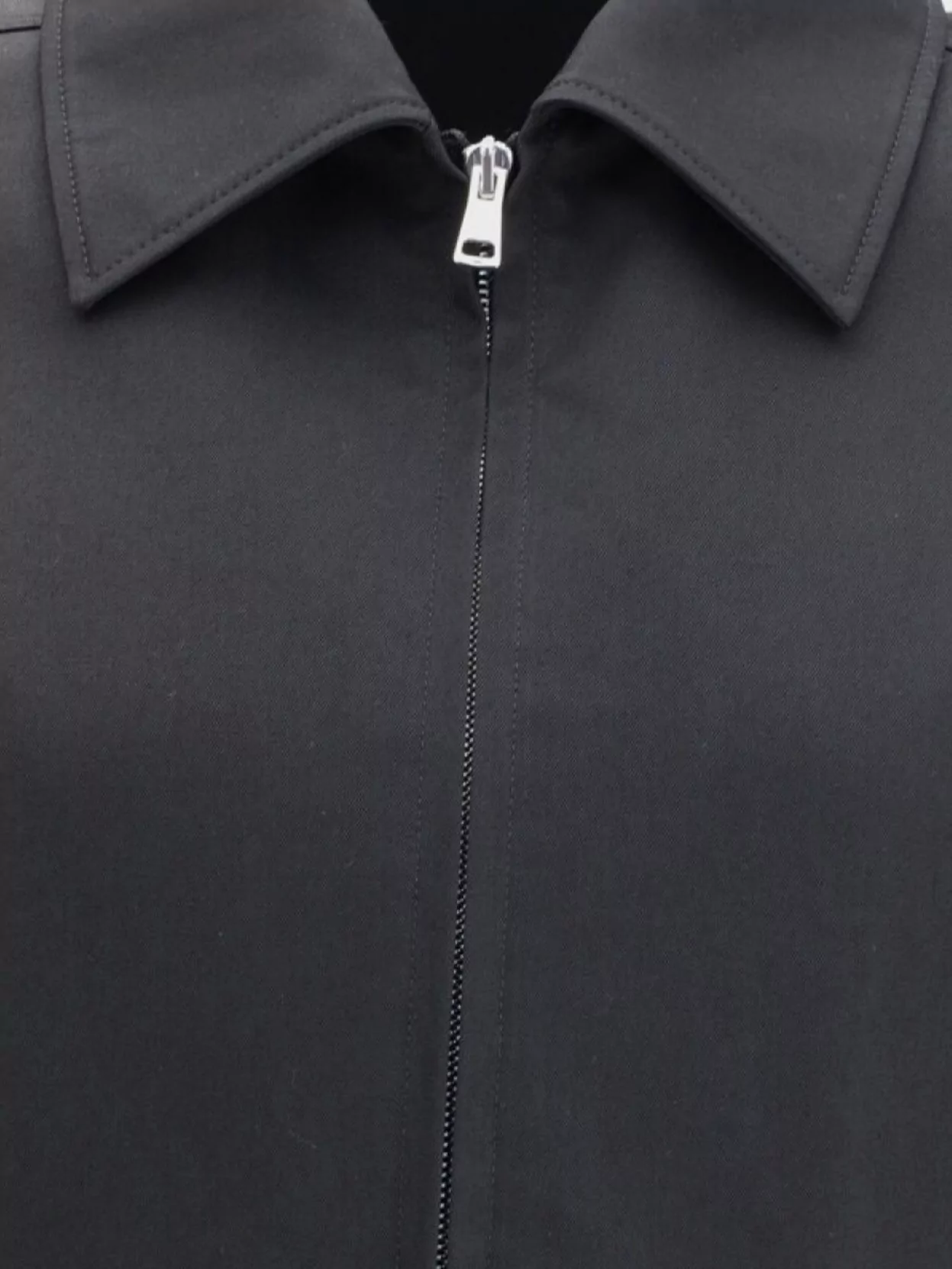 Gucci Cotton Jacket Adjustable Iconic Stripes