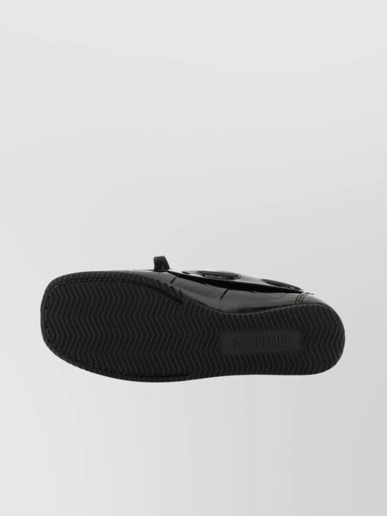Jacquemus Lace Detail Round Toe Loafers