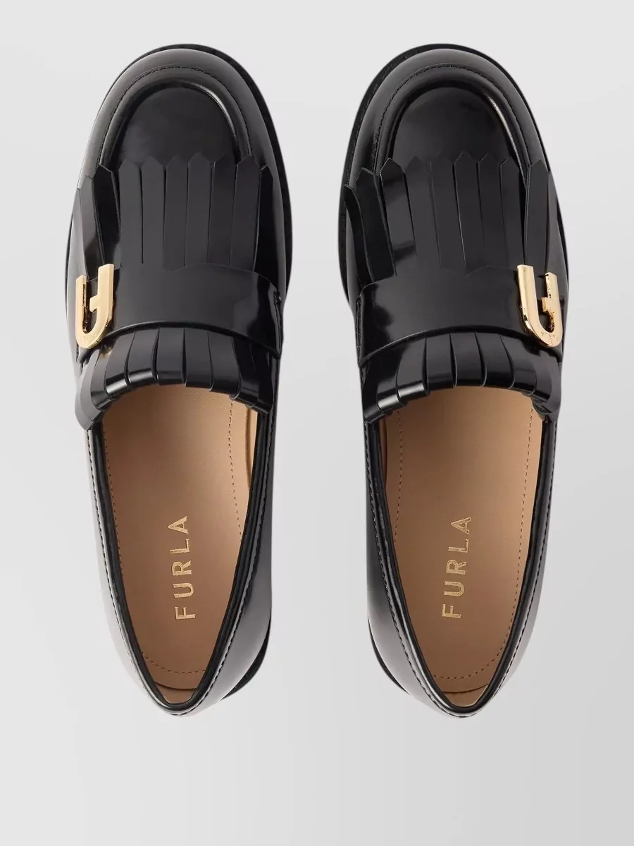 Furla Leather Chelsea Boots