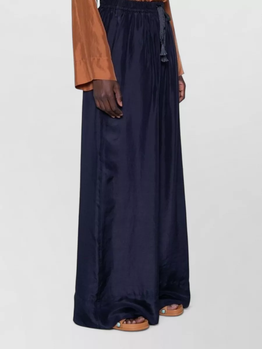 Forte Forte Silk Wide-Leg Trousers