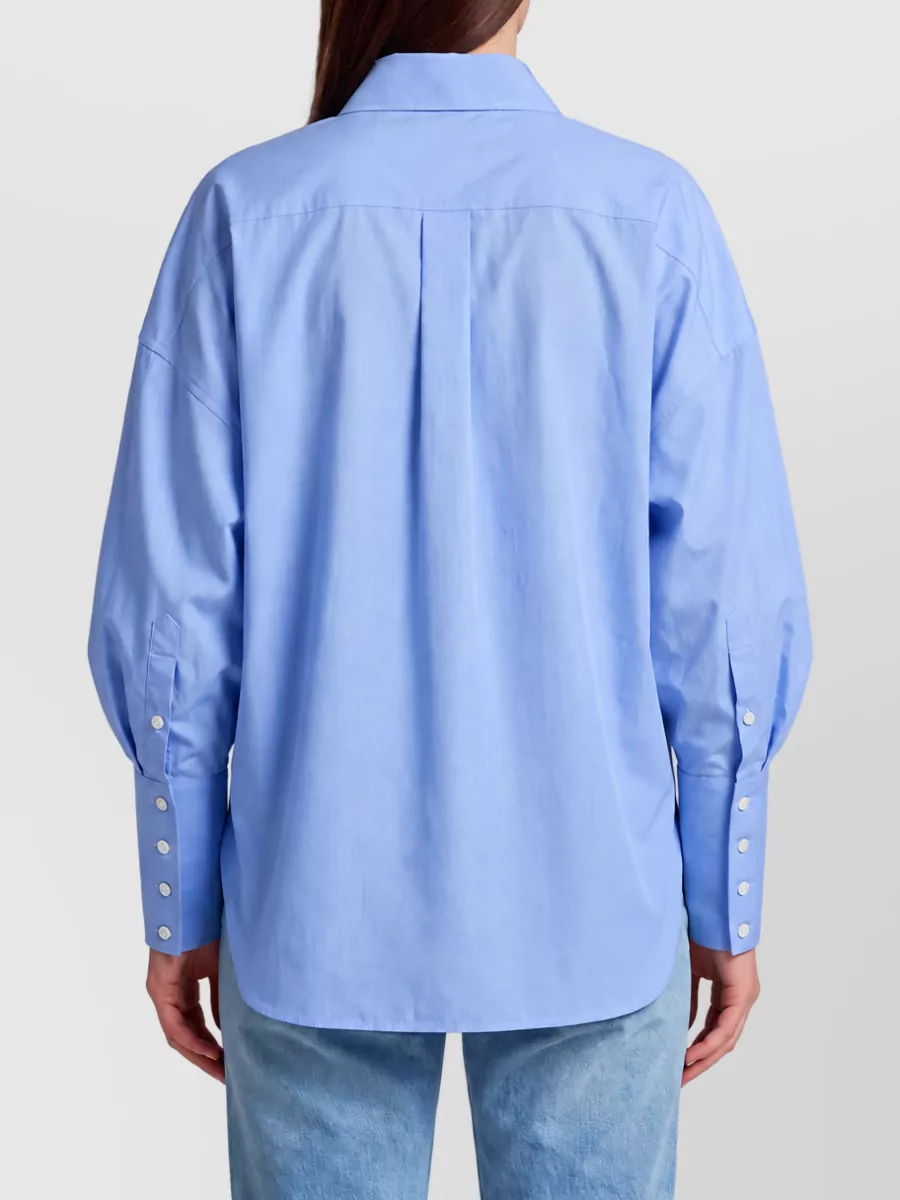 Celine Cotton Poplin Wide-Fit Shirt