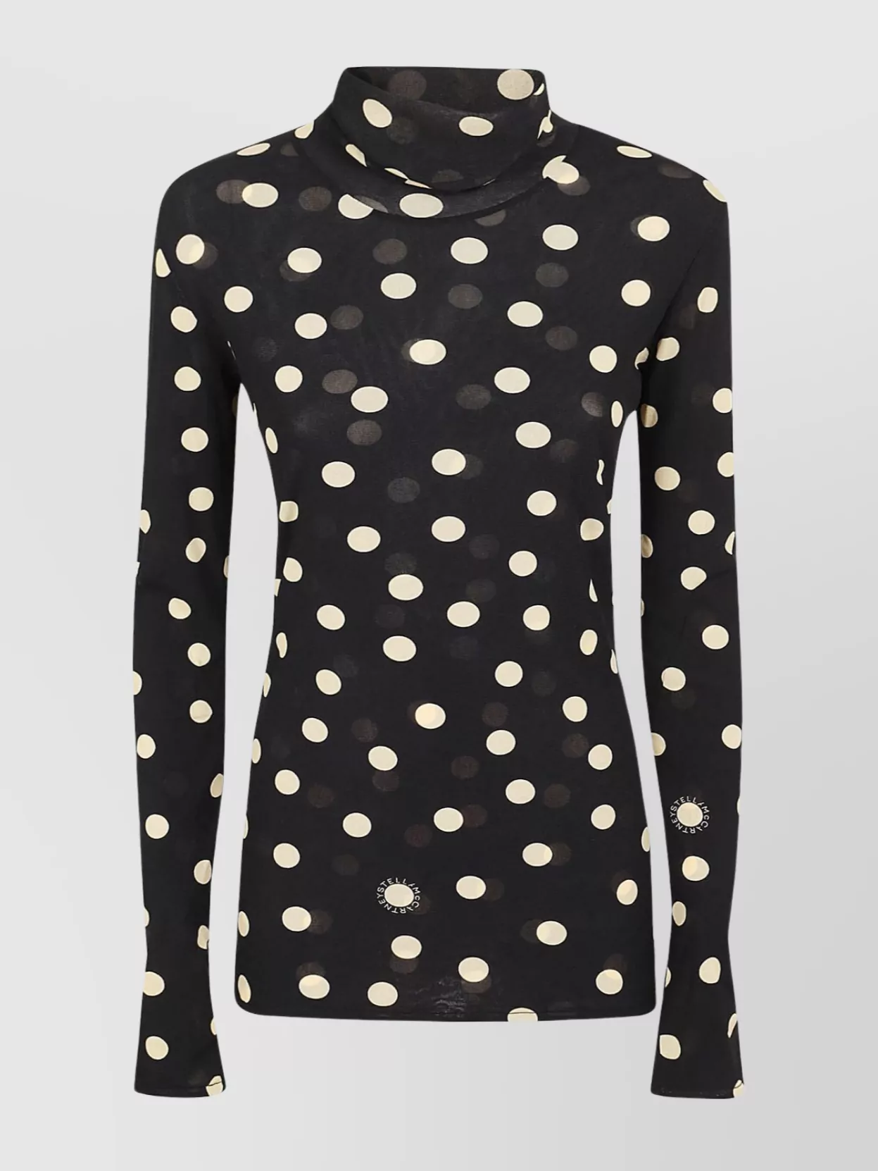 Stella Mccartney Polka Dots Jersey Top
