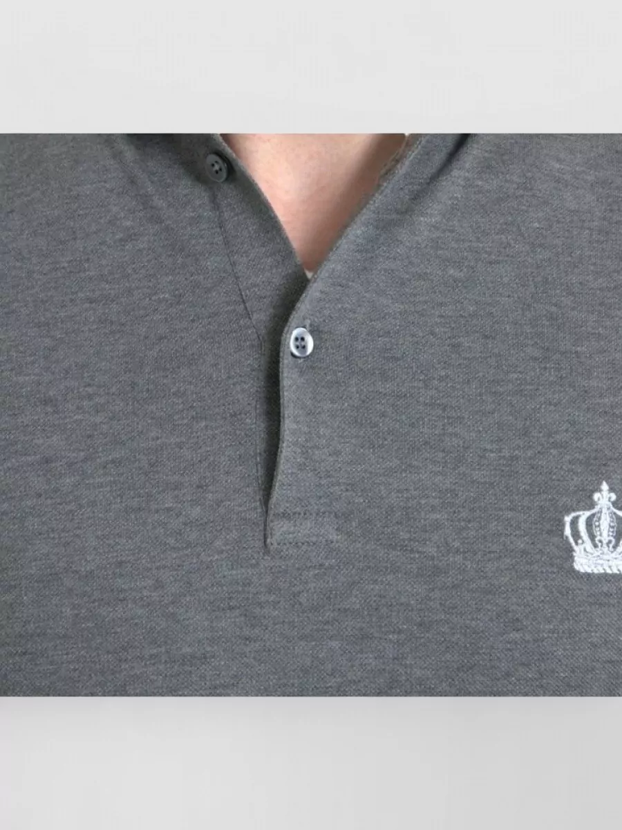 Dolce&Gabbana Cotton Short-Sleeve Polo Shirt