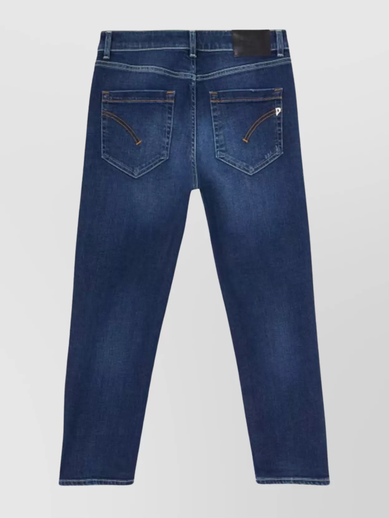 Dondup Gioiello Trousers With Back Pockets And Belt Loops In Blue