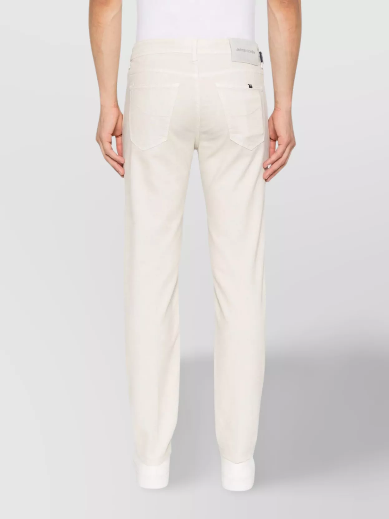 Jacob Cohen Five-Pocket Trousers With Back Patch Pockets