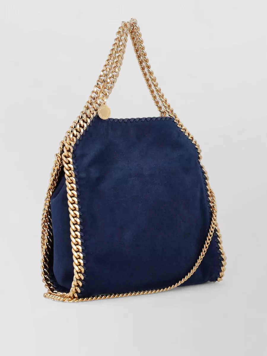 Stella Mccartney Falabella Mini Suede-Effect Tote Bag