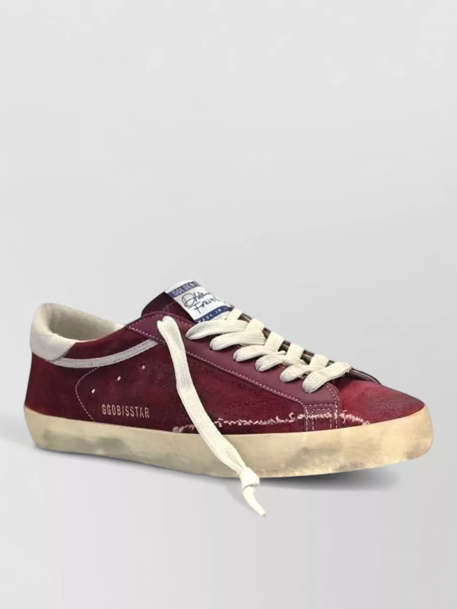 Golden Goose Leather Low-Top Sneakers