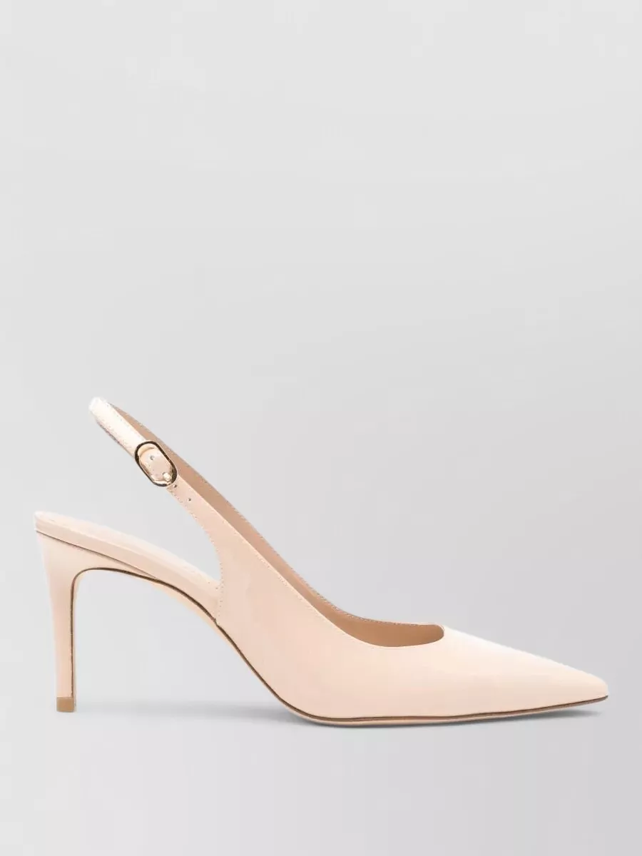 Stuart Weitzman Patent Leather Slingback Pumps