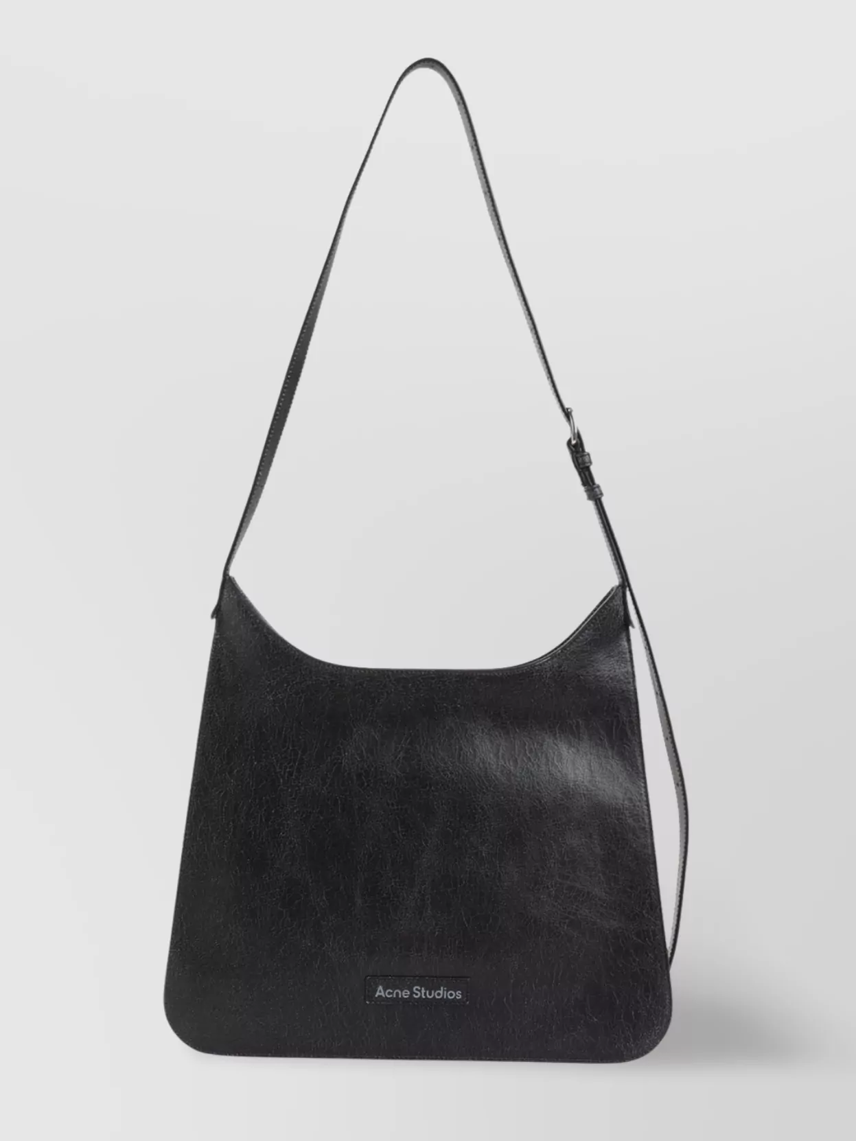 Acne Studios Cracked Leather Shoulder Bag