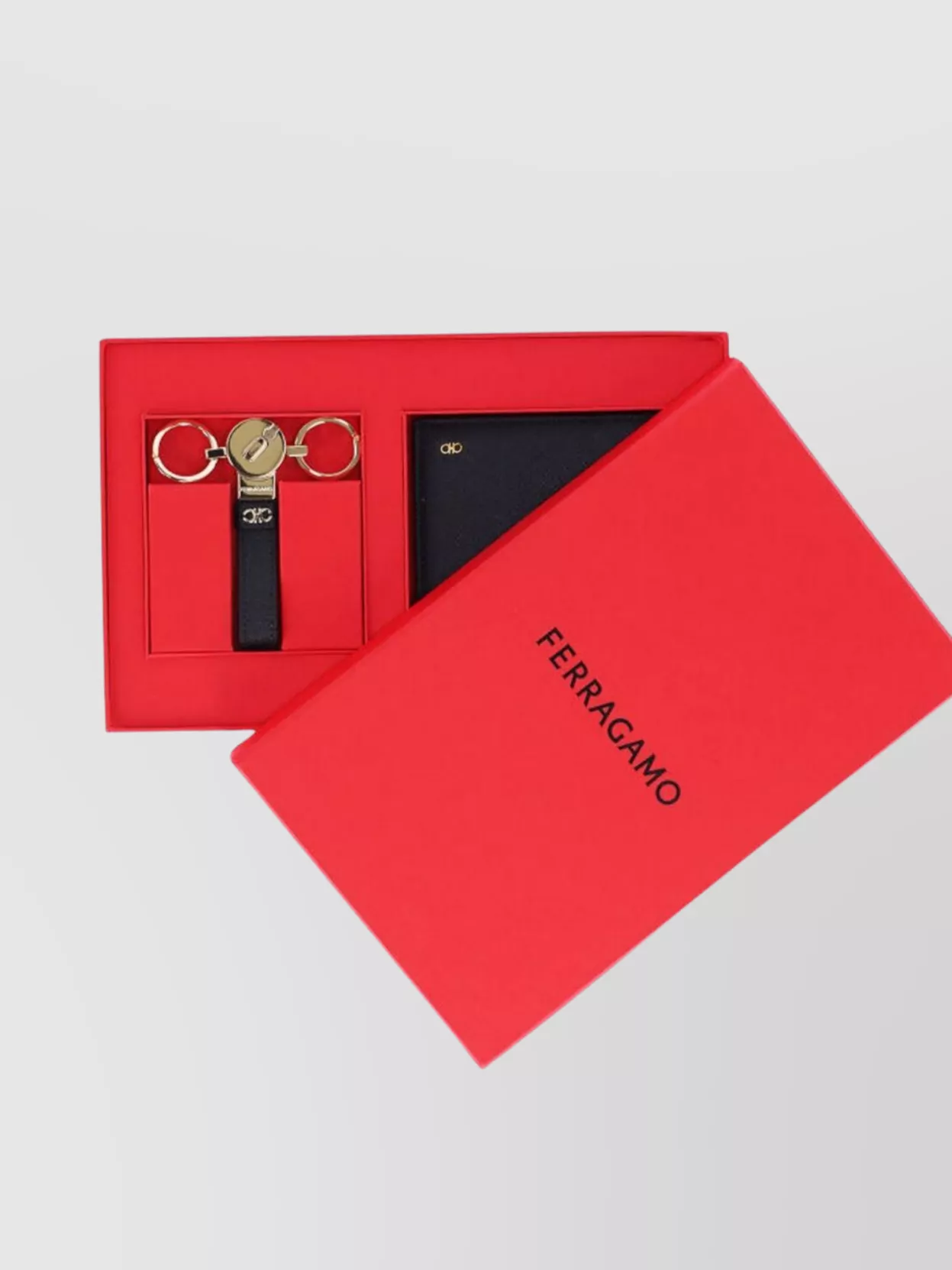 Ferragamo Fold Wallets Gold Hardware