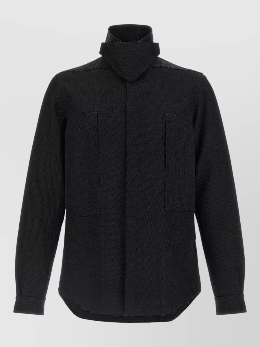 Rick Owens single breasted coat