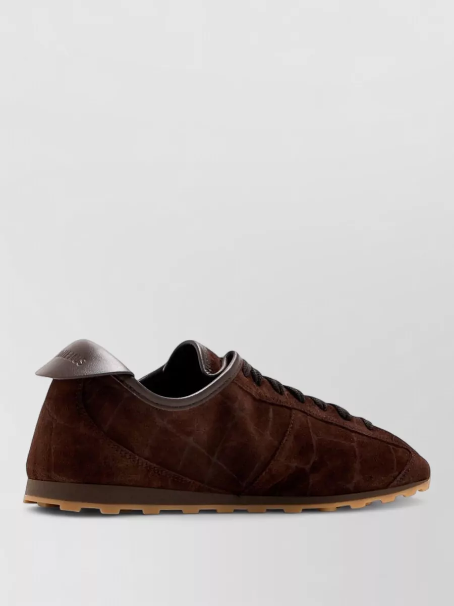 Jacquemus Leather Low-Top Sneakers
